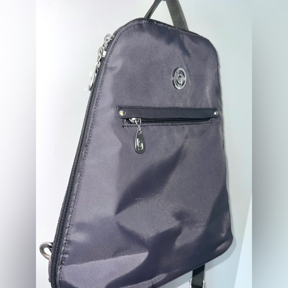 Baggallini Memphis Convertible Backpack RIFD‎ Protection Gray - Picture 4 of 16